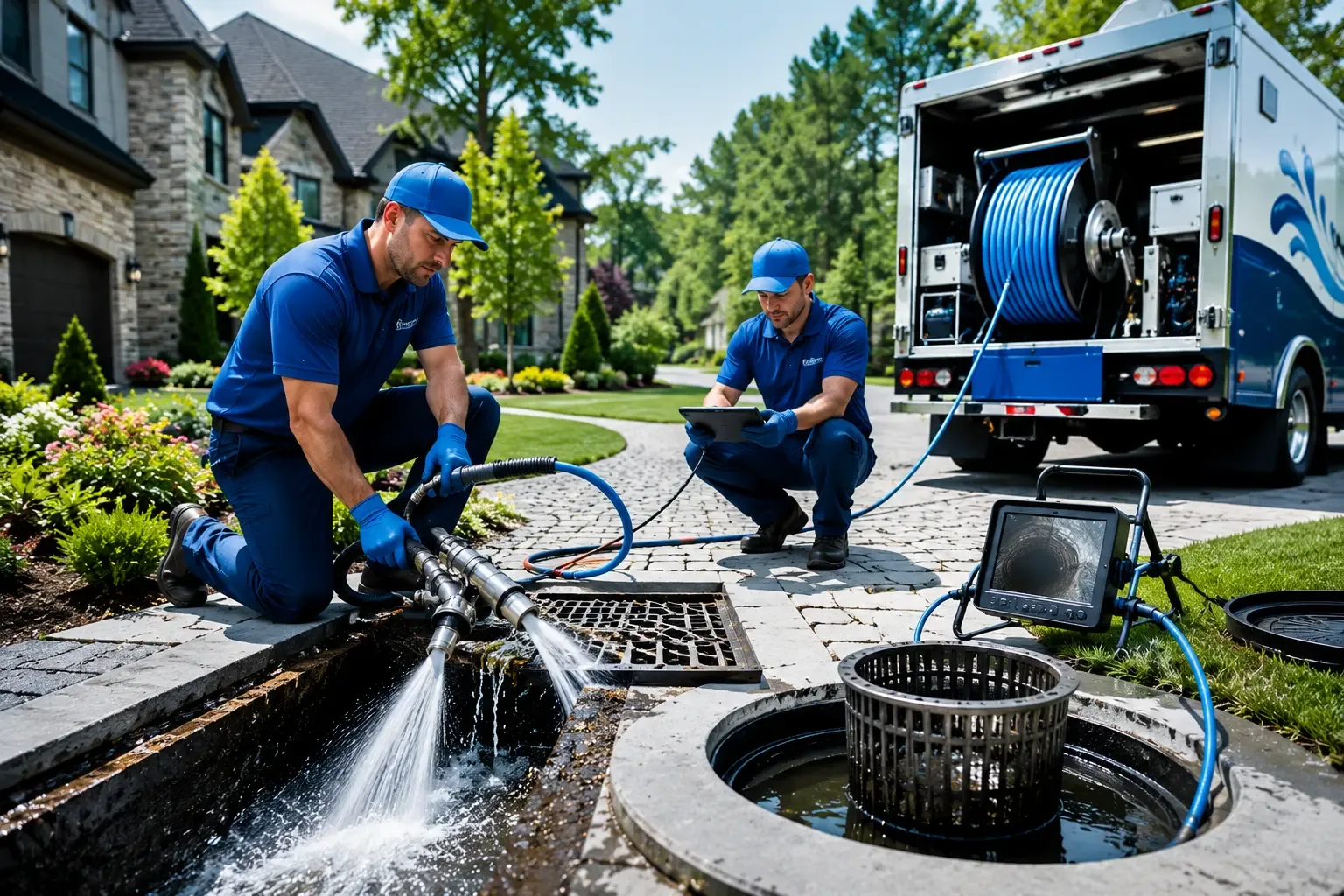 Local outdoor drain cleaning professionals in Johnston, IA